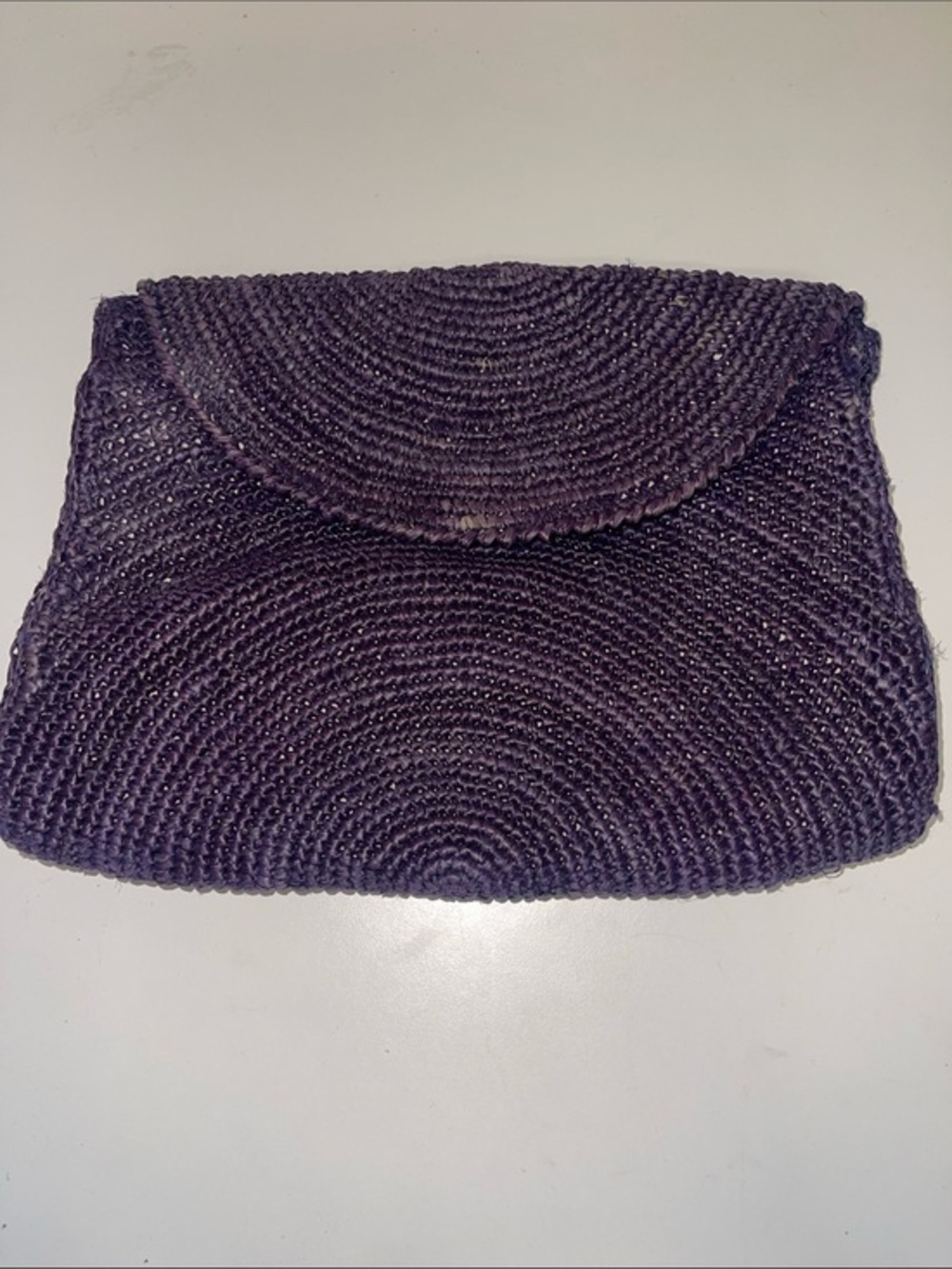 Mar y sol straw clutch